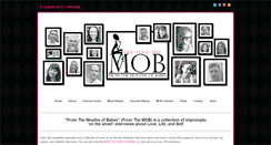 Desktop Screenshot of fromthemouthsofbabes.net